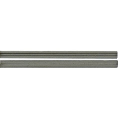 Tivoly • 2 Lames de Rabot Réversibles • Lames en Carbure • 82mm5,5mm1,1 mm • Pour tous les Rabots Électriques