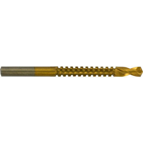 Tivoly • Foret découpeur Ø 6mm HSS • permet de percer puis découper les matériaux tendres