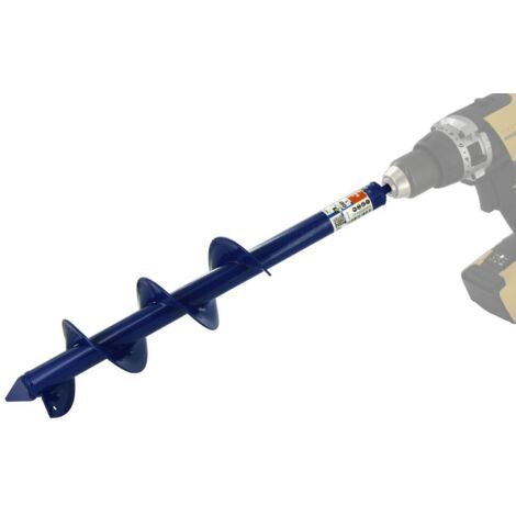 Tivoly • Foret Tarière Pour Perceuse Ø80x450mm - Emmanchement Hexa 8mm