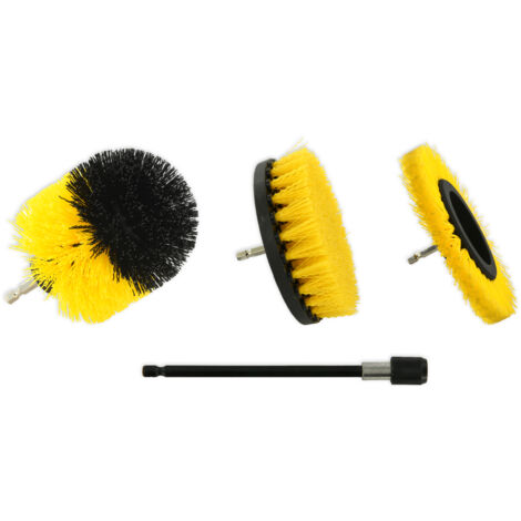 Tivoly •  Lot 3 Brosses nettoyage + porte outil