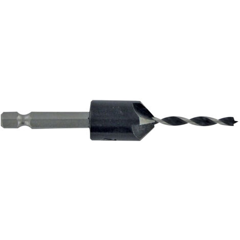 Mèche et Fraise bois queue hexagonale Ø3 mm TIVOLY - 11900620300 (1/3)