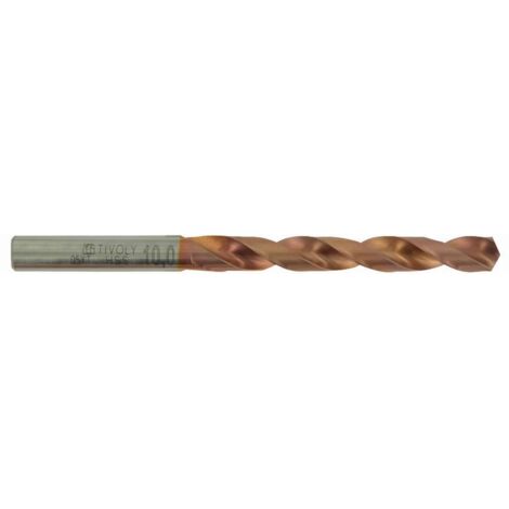 Foret métaux TIVOLY FURIUS taillé meulé HSS - Ø 4 mm L.75 mm - Lot de 2 - 11454140400