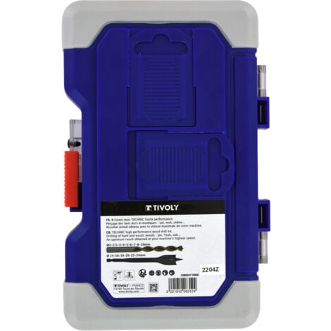 Tivoly • Coffret Ranger de 15 Forets Bois Technic