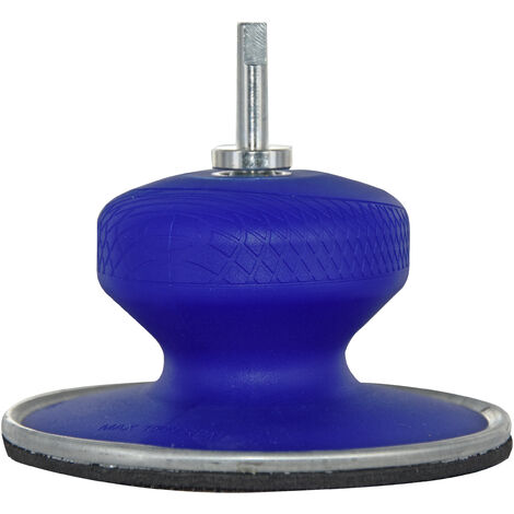 Tivoly • Plateau Ponceur Auto-agrippant D125mm Axe 8 mm Stabiflex