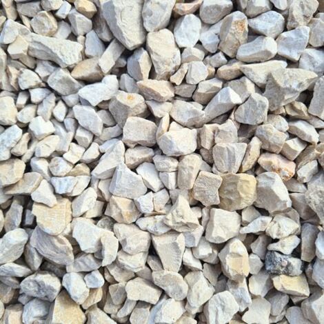 PACK BIG BAG 40M² Gravillon Blanc 6/16 = 2 Big Bag 1,5T (1/5)