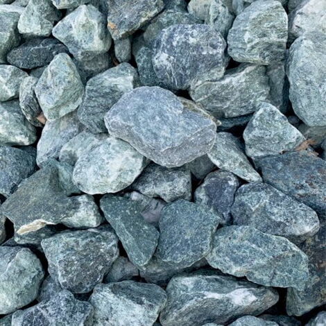 PACK BIG BAG 40M² Gravier de Marbre Vert 50/70 Big Bag 1,5T