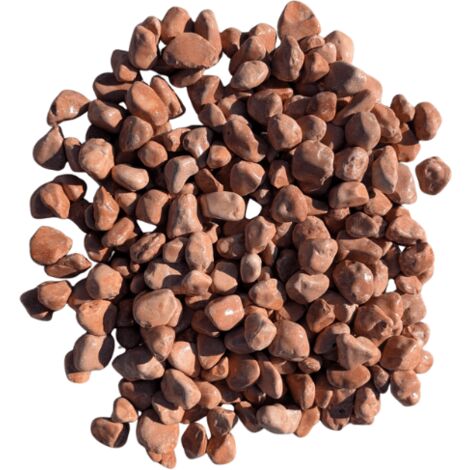 Lot de 2 sacs de +/- 25 kg - Galet rose de marbre 15/25 (1/4)