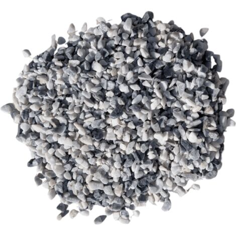 Gravillons Concassés Ice Blue 8/12 - Sac de 25 KG PACK 02 sacs +/- 25 KG = 50 KG (1/4)