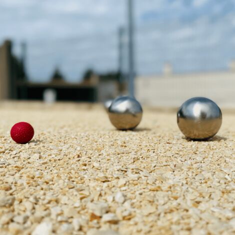 Sac de +/-  400 kg Sable de pétanque jaune de Provence  0/8