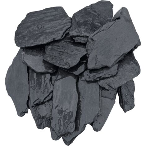 Sac de +/- 1m3 = 20M²Ardoise noire 30/70mm (1/5)