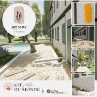 Kit aménagement jardin Provence 10m2