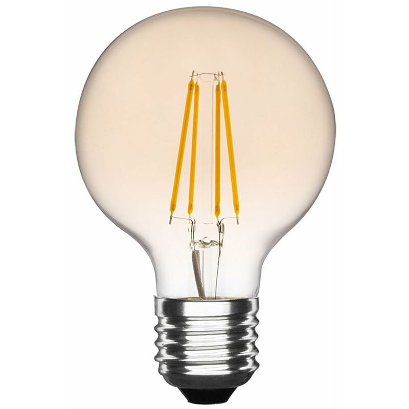 SKLUM Dimmbare Vintage LED Glühbirne E27 getönt Glob