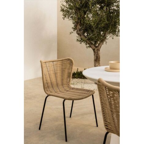SKLUM Ores Gartenstühle, 4er-Set Stapelbar – Moderner Outdoor-Sessel Aus Polypropylen