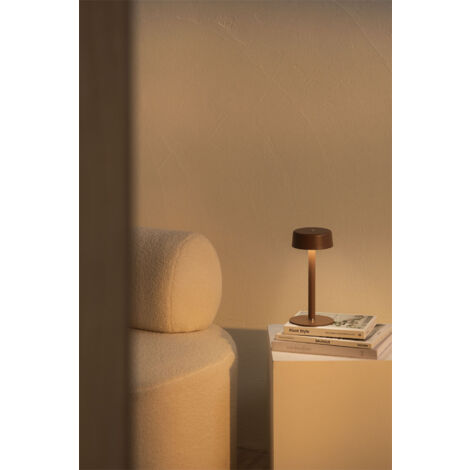 SKLUM Kabellose LED-Tischlampe Marcia Terracotta                                  