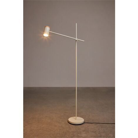 SKLUM Stehlampe Louise – Höhe 163 Cm, Farbe Mandarine Orange – Aus Eisen Mit Messing-Akzenten, E27-Fassung