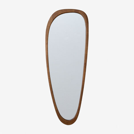 SKLUM Wandspiegel aus Eichenholz Arbidel 60 x 165 cm Eiche Dunkel Braun