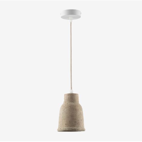 SKLUM Deckenleuchte Sainza aus Terrakotta Beige Tapioca Ø14 cm