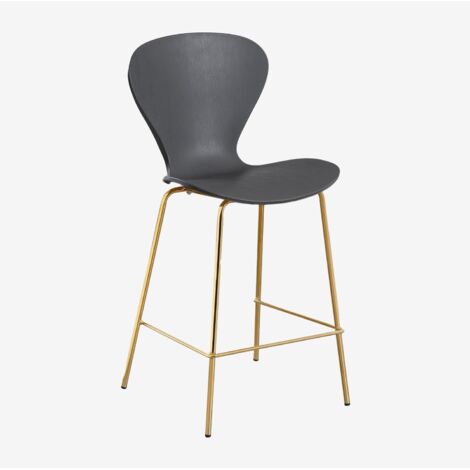 SKLUM 2er-Pack Uit-Hocker ↑65 cm Gold (1/5)