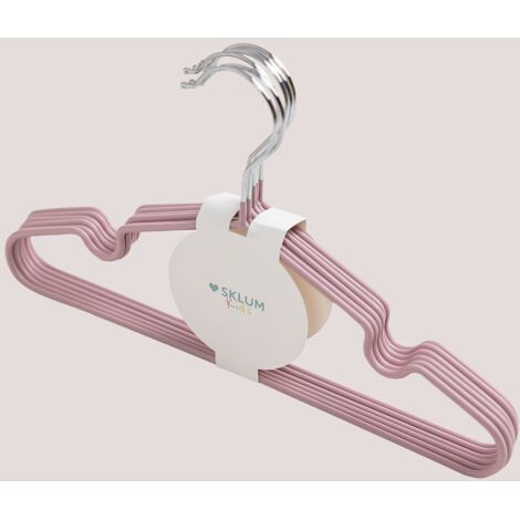 SKLUM Set aus 6 Kleiderbügeln aus Metall Anttal Kids Pink                                  