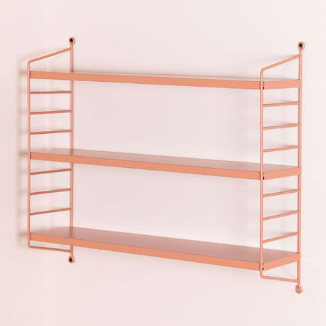 SKLUM Modulares Wandregal Emine Hellrosa