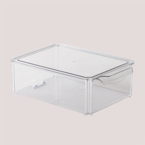 SKLUM Kühlschrank-Organizer Ixetes ↑9,8 cm Durchsichtig