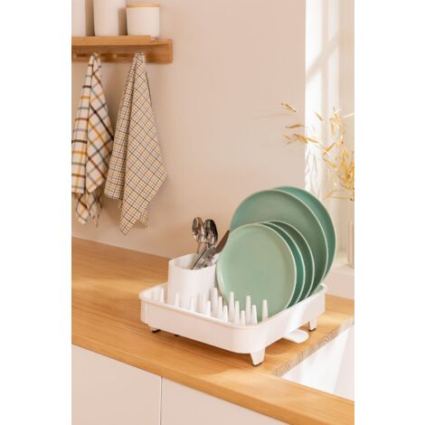 SKLUM Égouttoir à Vaisselle Evander Blanc - Maison