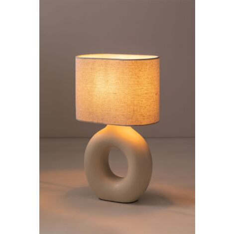 SKLUM Tischlampe aus Keramik Katy Gardenia Weiß                                  