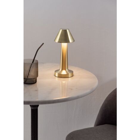 SKLUM Kabellose LED-Tischlampe Isobol Vergoldet                                  
