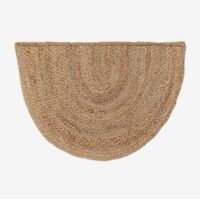 SKLUM Halbrunde Fußmatte aus Jute 60x40 cm Fondreset Jute