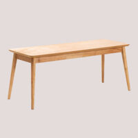 SKLUM Betta Holzbank Braun Natur
