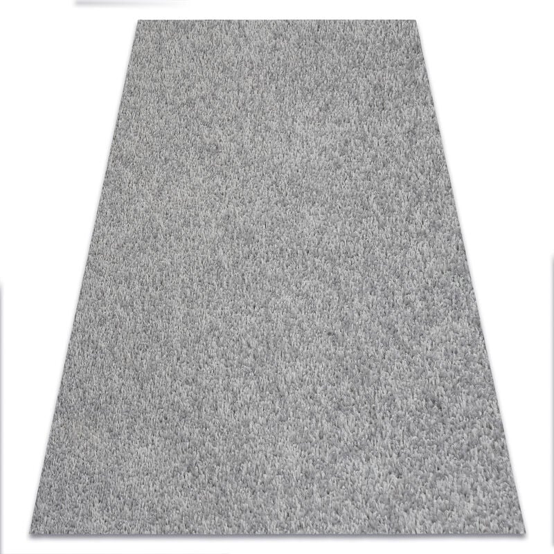 Alfombra Eton Cualquier interior dormitorio plata gris 100x150 cm moqueta gray