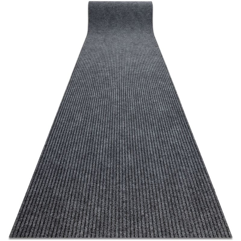 Runner Alfombrilla Antideslizante gin 2126 exterior interior liverpool gris 80 cm gray 80x300 de