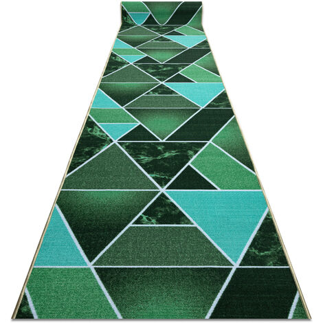 Corredor antideslizante triángulos, verde chicle 67cm green 67x940 cm (1/5)