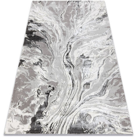 BLISS Z162BZ253 alfombra gris / crema - Abstracción, moderna, estructural grey 140x190 cm (1/5)