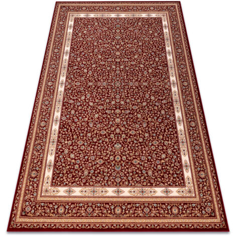 Alfombra NAIN Ornamento, marco, 7965/51066 burdeos / beige red 200x300 cm (1/5)