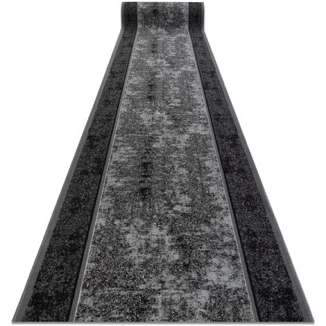 Alfombra de pasillo BCF MORAD Grek griego gris 80 cm grey 80x370 cm