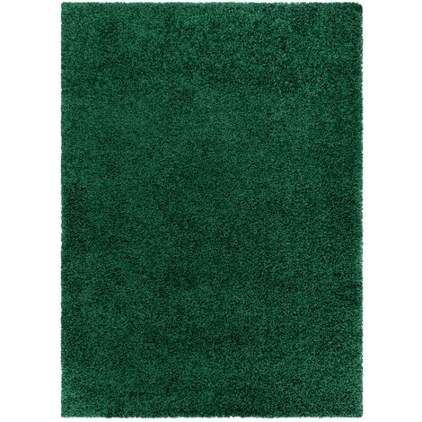 Alfombra EMERALD exclusivo 1014 glamour, elegante cubo botella