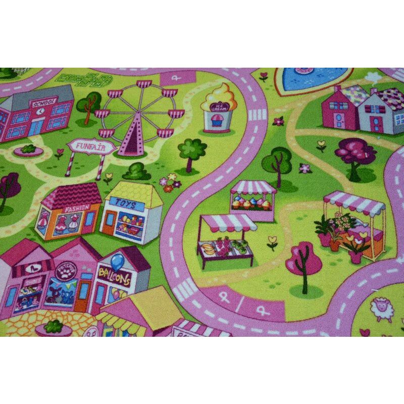 Tappeto kids SWEET TOWN 250x300 cm