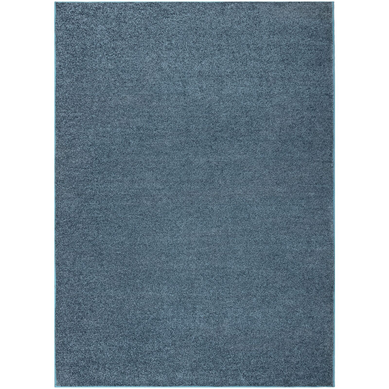 TAPPETO - MOQUETTE INDUS blu scuro 75 pianura multicolore blue 100x150 cm