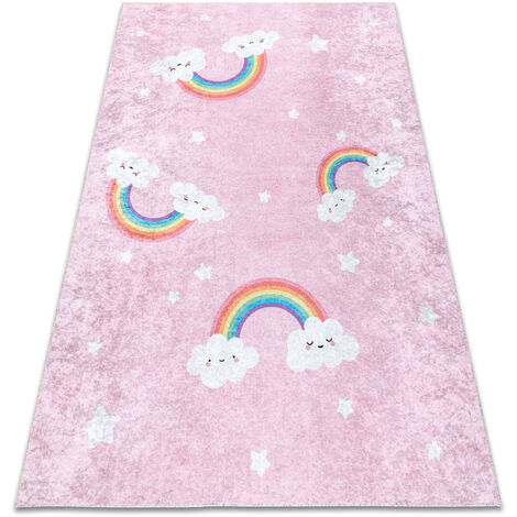 Dimeho Cerchietti per capelli con glitter, per ragazze, 2 pezzi, luccicanti, larghi, in plastica, graziosi, antiscivolo, spessi, alla moda, accessori per capelli arcobaleno per donne e ragazze