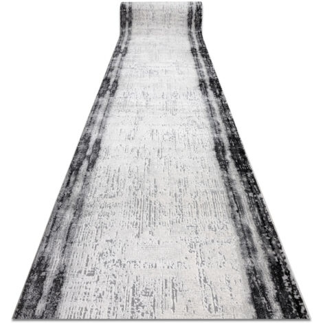 Passatoia TULS 51235 moderno antracite 70 cm grey 70x1150 cm (1/5)