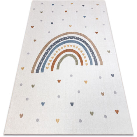 Tappeti da Gioco Tappeto per Bambini con Arcobaleno Puntini