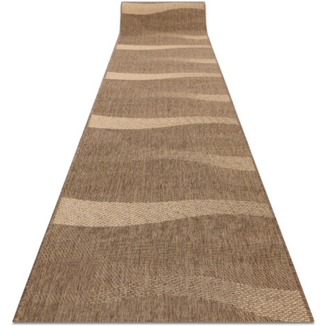 PASSATOIA SIZAL FLOORLUX disegno 20212 coffe / mais 70 cm beige 70x120 cm (1/5)