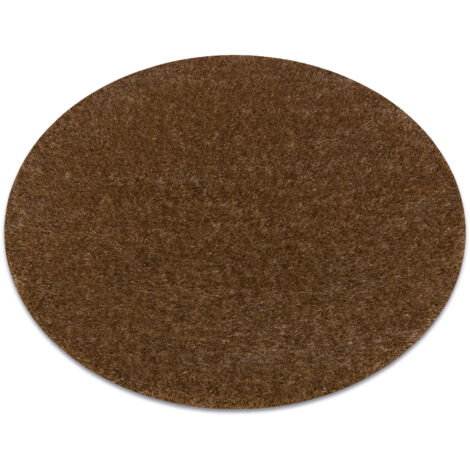 TAPPETO Cerchio MOORLAND TWIST Beige Rotondo 100 Cm | Leroy Merlin