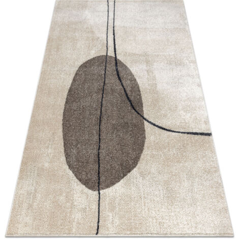 Luul Home Tappeto Lavabile In Lavatrice - Moderno Astratto, 80x150 Cm, Antiscivolo Per Soggiorno E Cucina