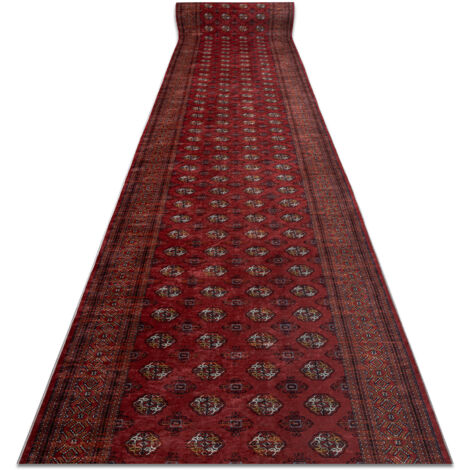 PASSATOIA gommata LOTUS BUCHARA 30250 Classico rosso lavabile 80cm red 80x970 cm (1/5)