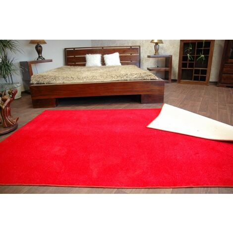 TAPPETO - MOQUETTE ETON rosso red 200x200 cm