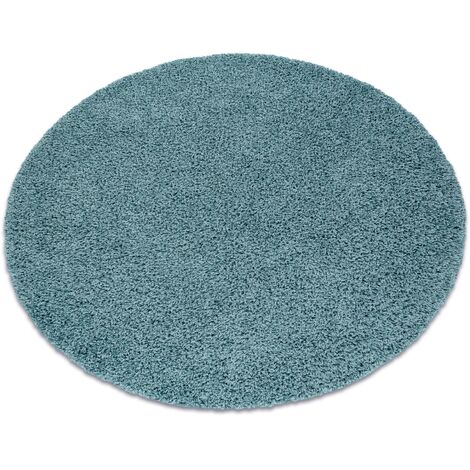 Tappeti, tappeti passatoie SOFFI shaggy 5cm blu scuro - per il soggiorno,  la cucina, il corridoio blue 60x300 cm