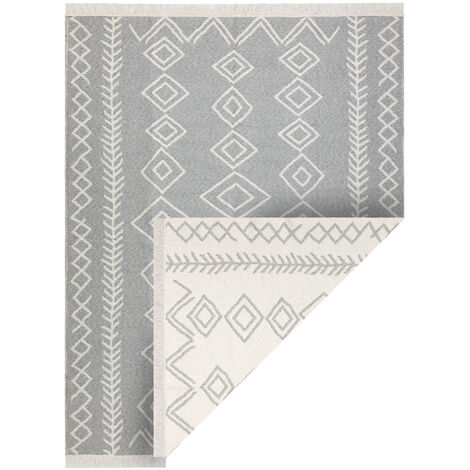 Piumino bicolore 220x240 cm rosa e grigio 300g/m2 | ID Market