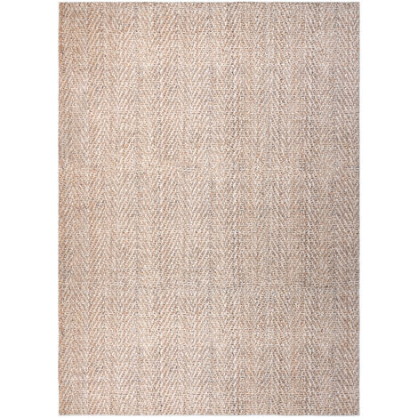 Tappeto lavabile ANDRE 1017 Treccia antiscivolo - beige 80x150 cm